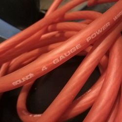 20 Ft  4 Gauge Power Cable $10