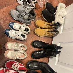 Kids Sneakers And Boots -various Sizes 