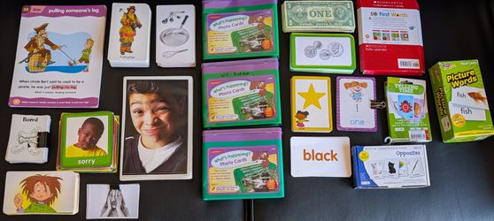 Collection of 20 Learning/Development Flash Cards