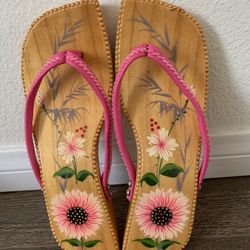 Wood Sandals