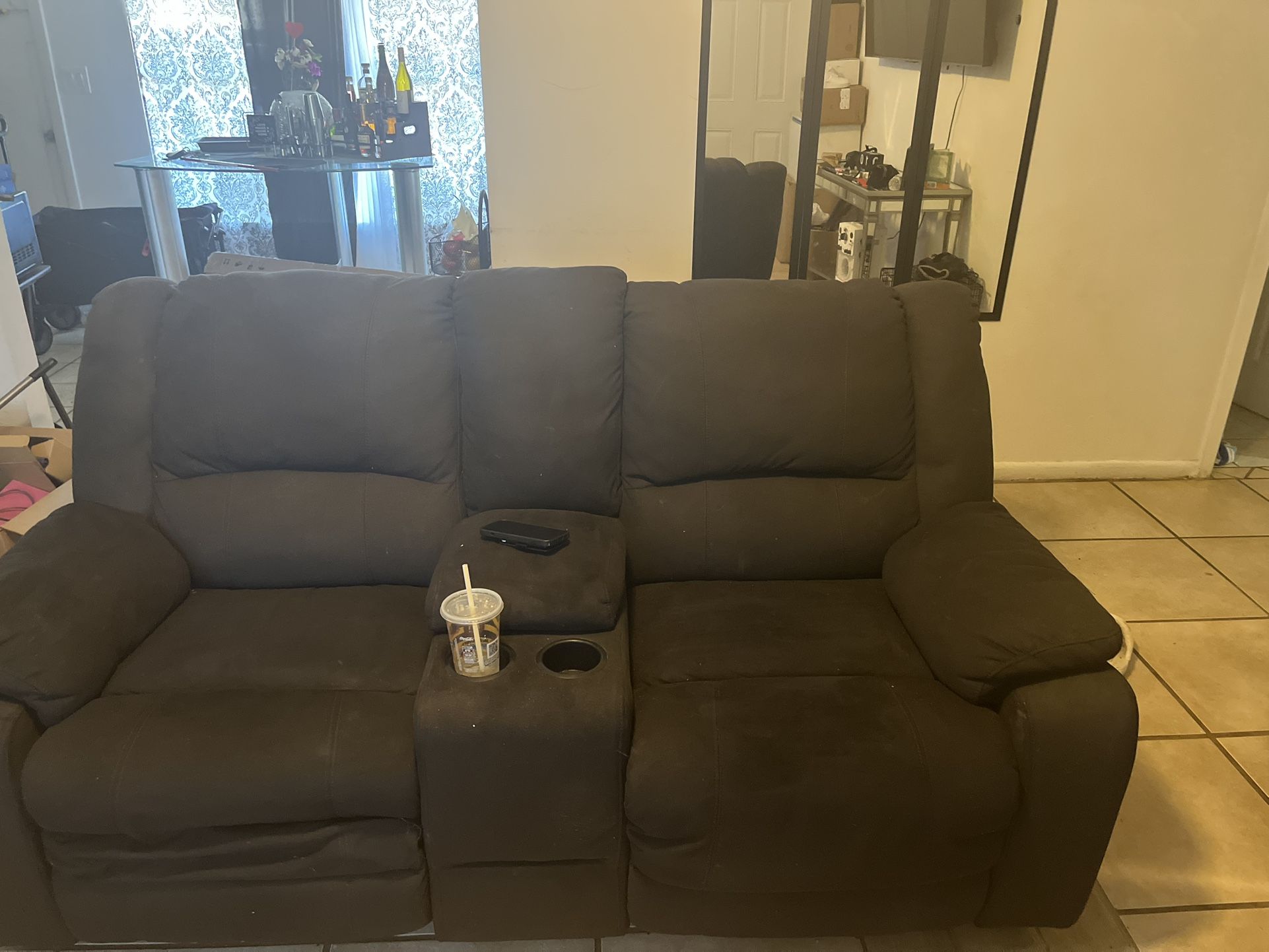 Two Piece Sofa Set