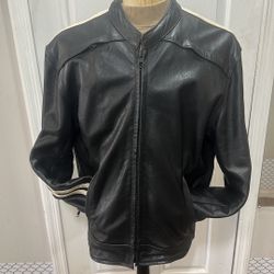Men’s Genuine Leather Motorcycle Jacket 