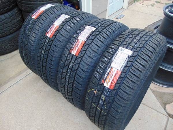 4 New 275 70 16 Yokohama Geolandar A/T G015 Tires 4PLY Date 2023/2024/2025