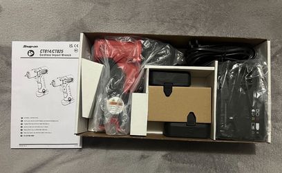 Snap-On 14.4v 1/4 Drive Cordless Impact Wrench Kit (Red) 