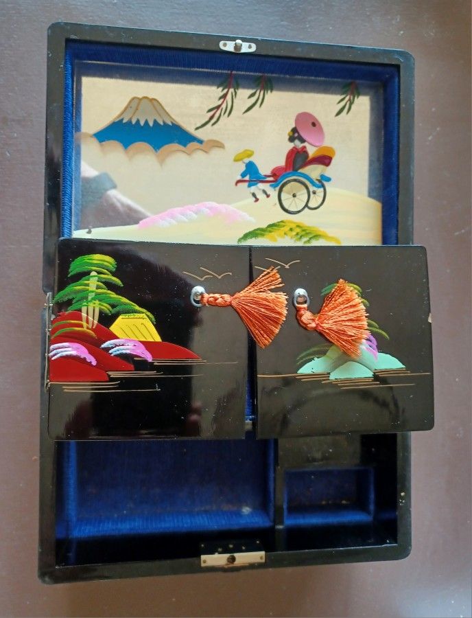 Vintage Japan Crestline collectible jewelry Music Box for Sale in Des Plaines, IL OfferUp