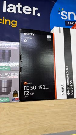 Sony FE 50-150mm f/2 GM Lens (Sony E)