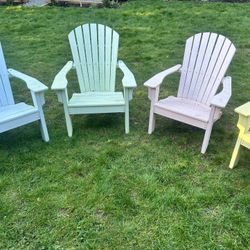 Seaside Casual Harbor View Adirondack Chairs 