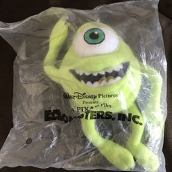 Disney Monsters Inc Mike Wazowski Plush