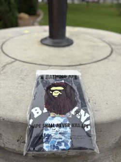 Bape Black Blue T Shirt M