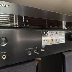 Sony - STR-AN1000 7.2 Channel Dolby Atmos & Dolby Vision 8K HDR