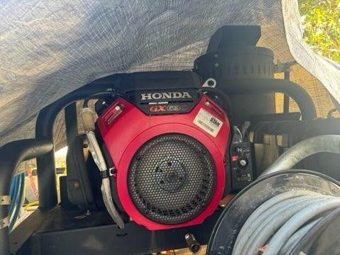 Large trailer mounted Heated Pressure washer