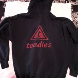 Vintage Toadies Hoodie Jacket Large