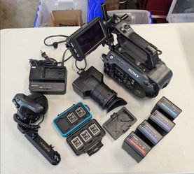 Sony FS7 Mark 2 with Cards and Batteries