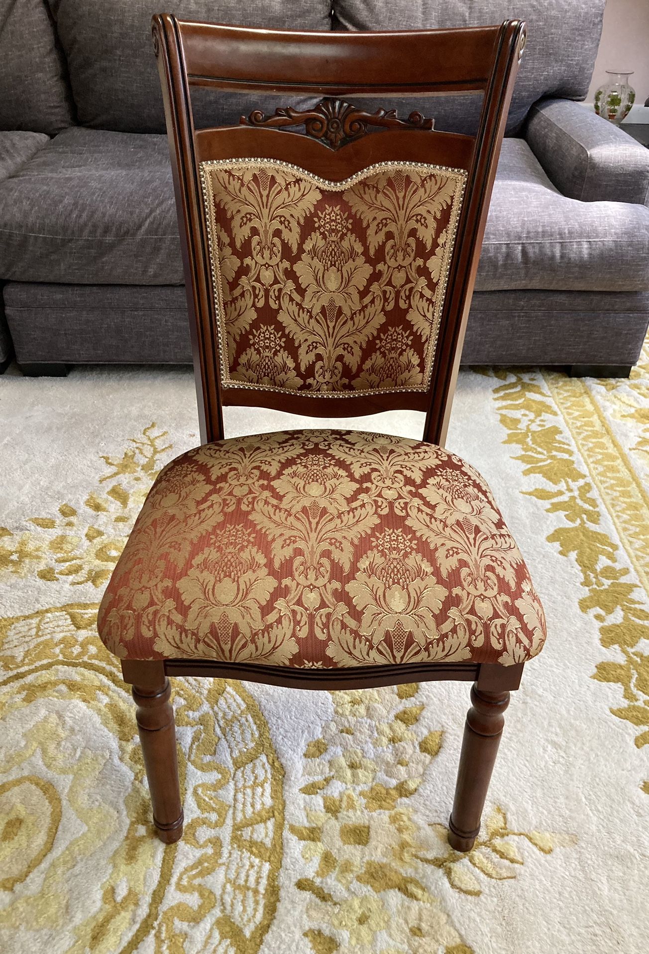 🔥ONLY 1 LEFT, Solid Wood Dining Chair – $30 Today Only