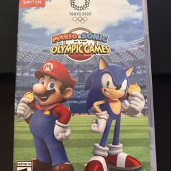 I’m asking$30  for  Mario & Sonic at the Olympic Games Tokyo 2020 for the Nintendo switch