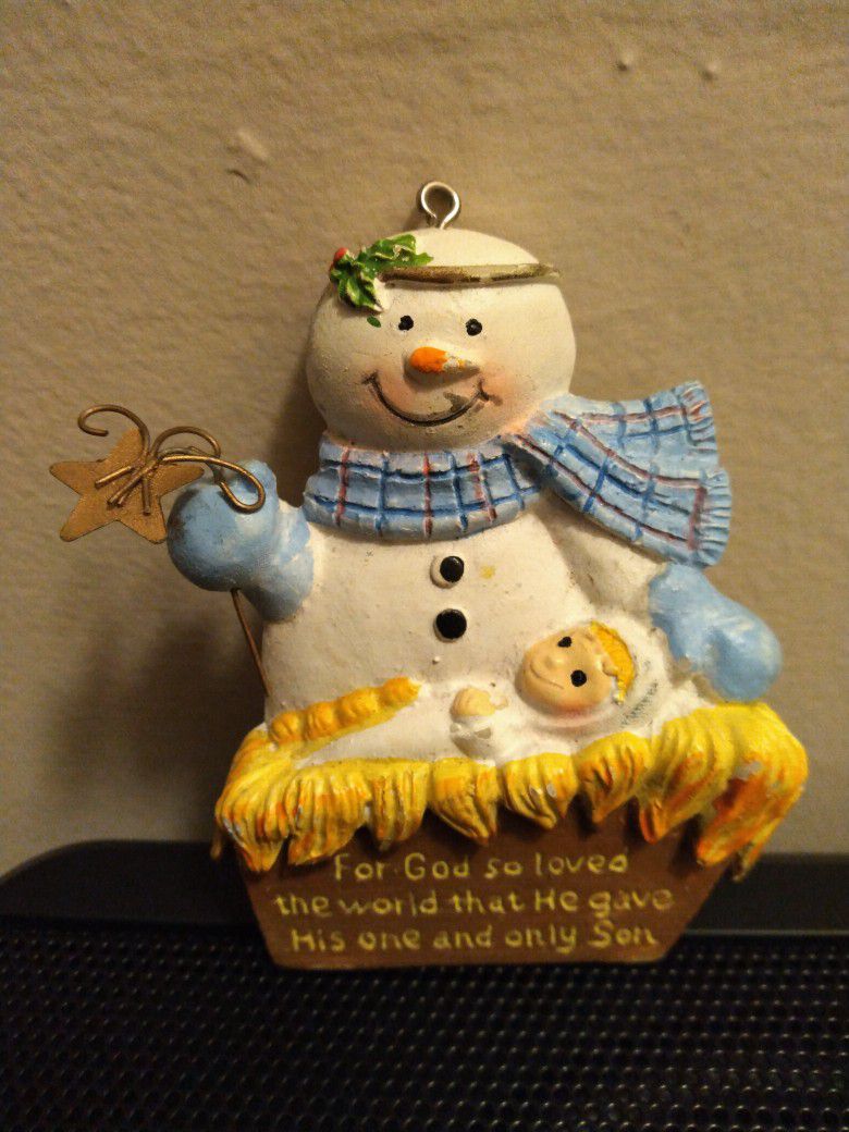Snowman Ornament 