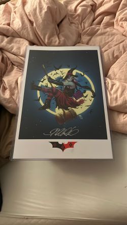 Frank Cho Signed Comic Poster