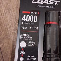 Coast  XP20R 4000 Lumen Rechargeable Flashlight 
