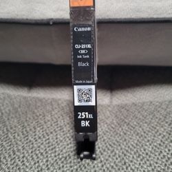 New Made In Japan  Canon-CLI- 251 Black  Genuine Ink Cartridges 