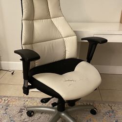 Ergonomic Office Chair Black white 