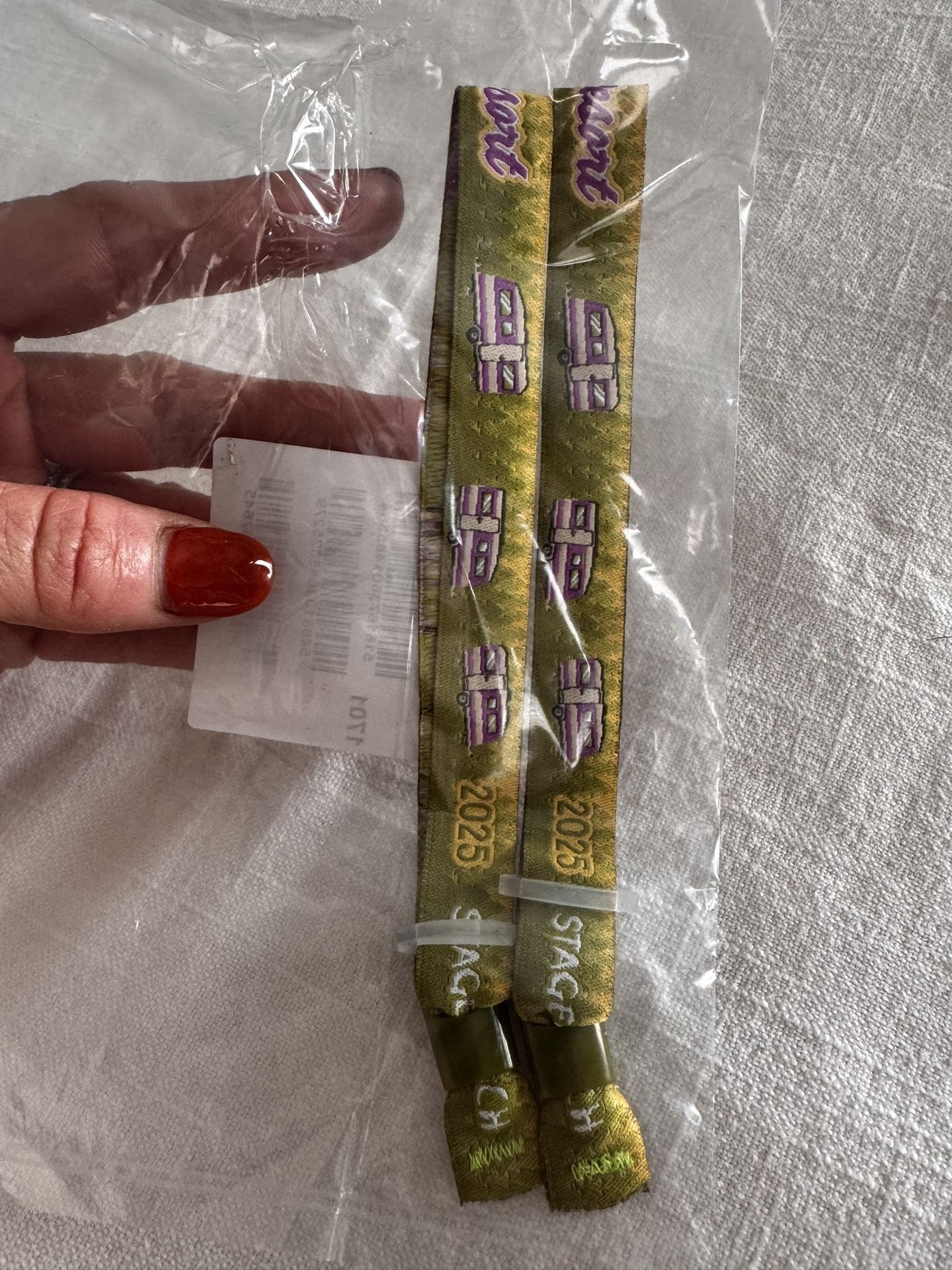 Stagecoach RV Wristbands
