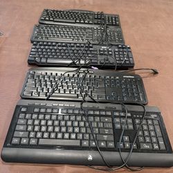 5 Computers Keyboards , 7$/each