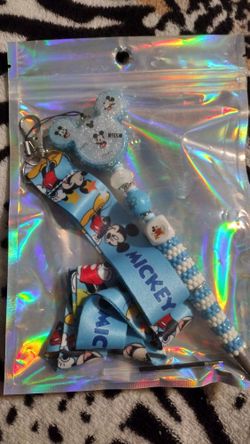 Handmade Keychain With A Pen