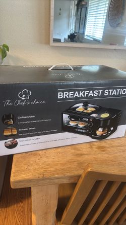 The Chef’s Choice breakfast station
