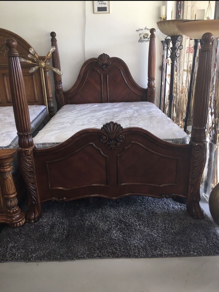 Queen Bed Frame And Mattress