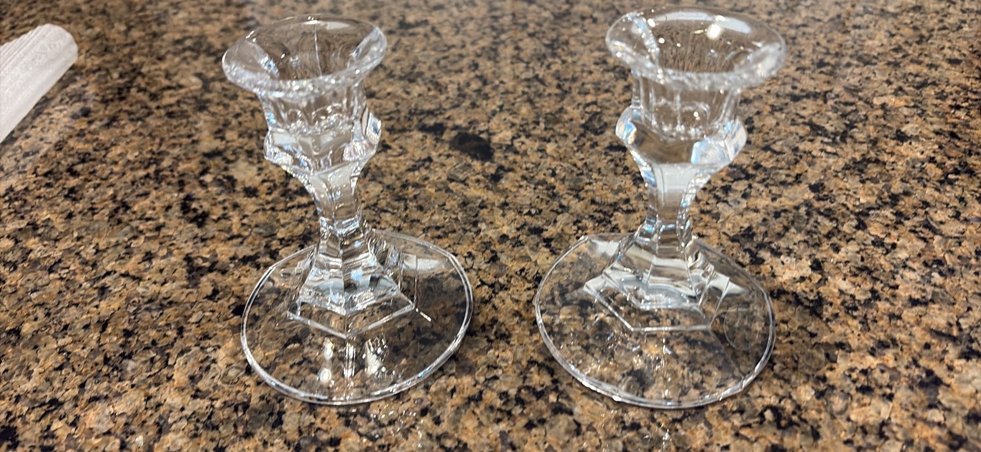 Crystal Candle Holders