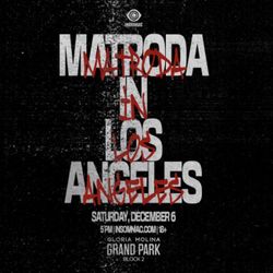 Matroda Tickets Saturday 
