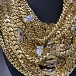 Juego De Gargantilla Oro 14 Kt 