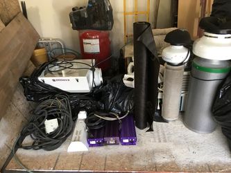 10x8 tent and equipment.ready to grow!