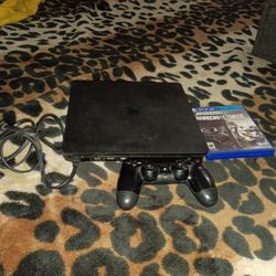 PlayStation 4 Controller And Game