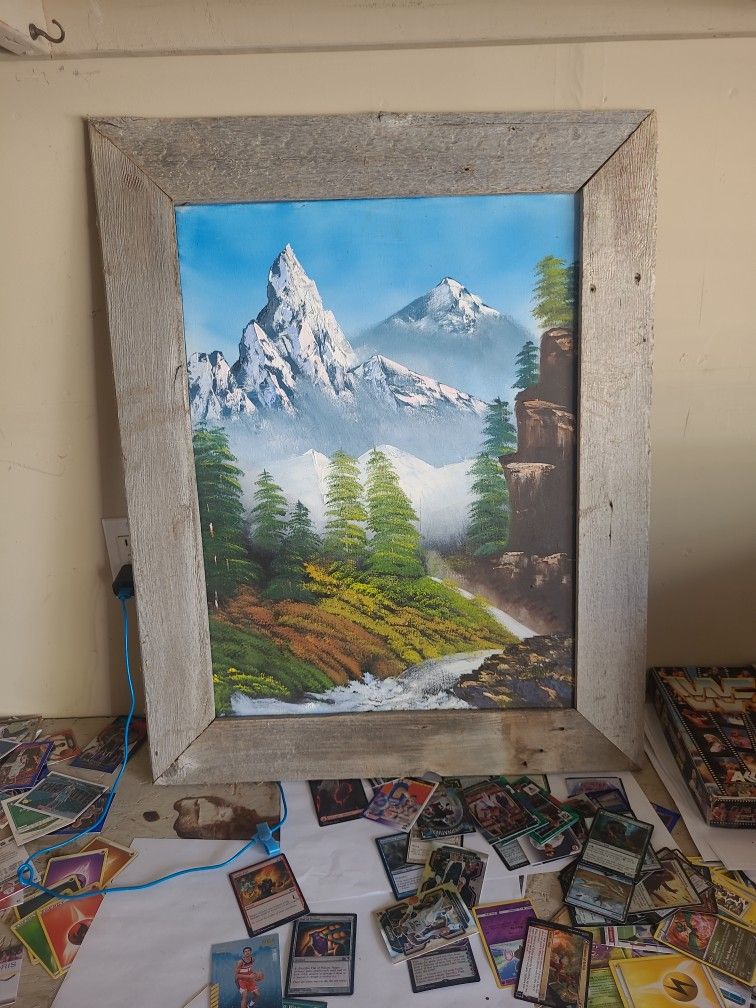 Canvas Painting Can't Remember Who Did It