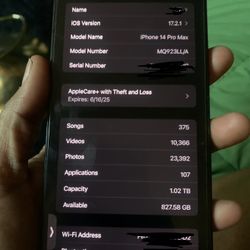 iPhone 14 Max pro 1TB Unlocked