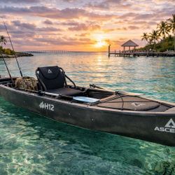 Ascend H12 Hybrid Kayak – Stable Fishing Kayak