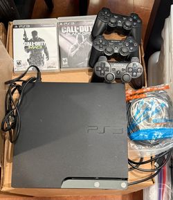 PS3 Slim 160GB Bundle Lot