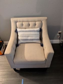 Modern accent chair. .