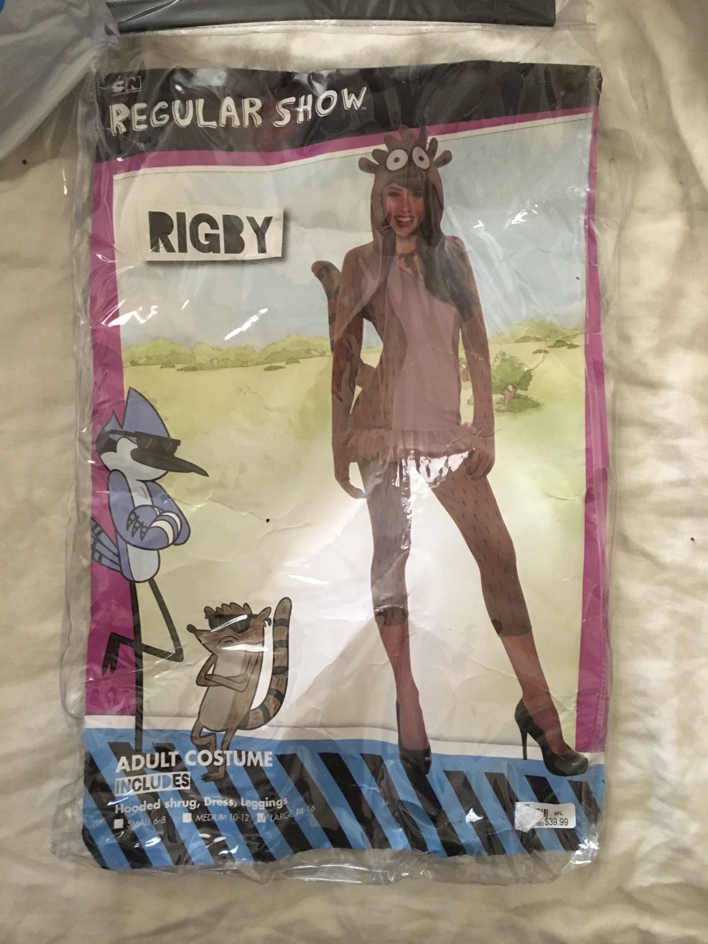 Women’s regular show rigby costume