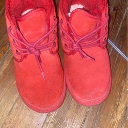 Selling Red Uggs Size 9