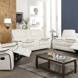 💥FREE DELIVERY💥Brand New 3PC Reclining Sofa Loveseat Chair Set 