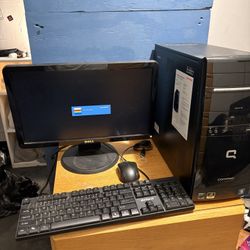 Compaq Presario+Dell setup