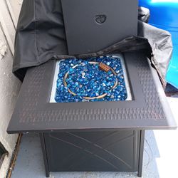 Fire Pit With Cover