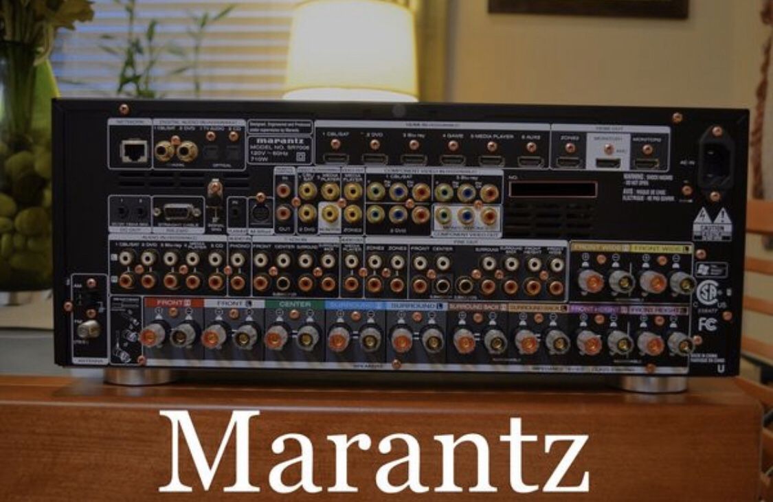 Marantz SR7008 9.2-channel home theater receiver with Apple AirPlay