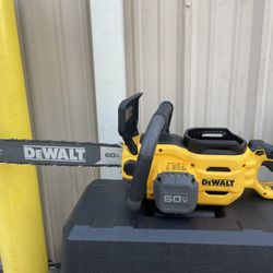 Dewalt 60v 20” Chainsaw With Case