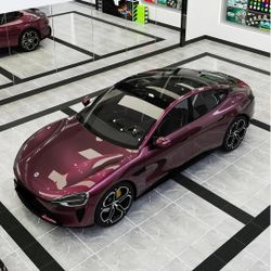 Liquid plum vinyl wrap pink