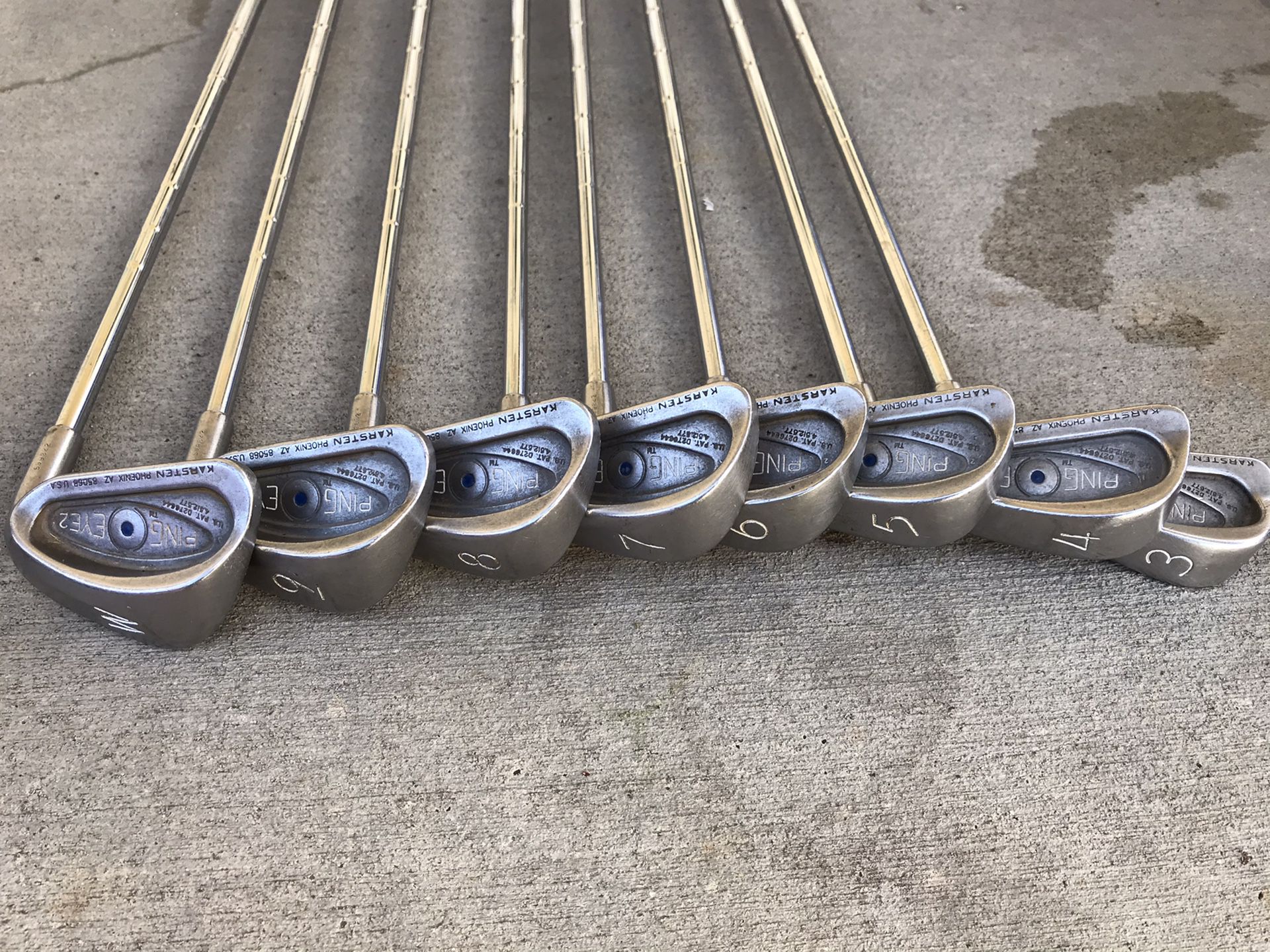 Ping Eye 2 Karsten 3-PW Golf Irons Clubs