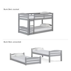 STACKABLE TWIN BUNK BED NEW