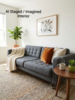 🛋️ Like-New IKEA MORABO Dark Gray Sofa + FREE DELIVERY 🚚